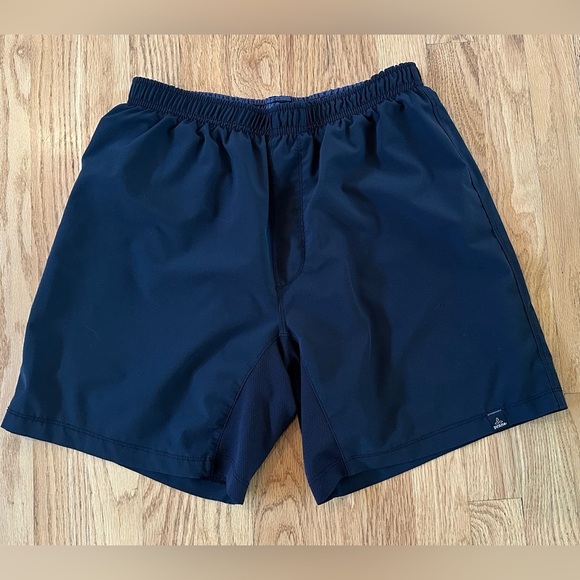 Prana Other - Prana Breathe Performance Mens Black Shorts Pockets Outdoor Workout - Size S
